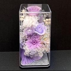 プリザーブドフラワー　仏花の画像