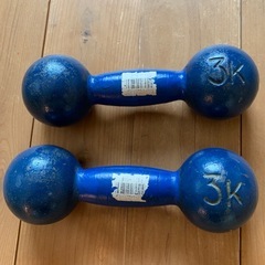 鉄アレイ　3キロ　 2個セット