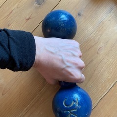 鉄アレイ　3キロ　 2個セットの画像