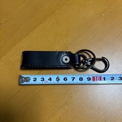 レザーキーホルダー　未使用の画像