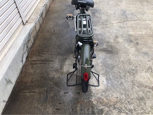 671  ブリヂストン新機種電動アシスト自転車ハイディ2.26 インチカーキアルミボディー