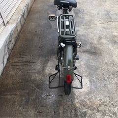 671  ブリヂストン新機種電動アシスト自転車ハイディ2.26 インチカーキアルミボディーの画像