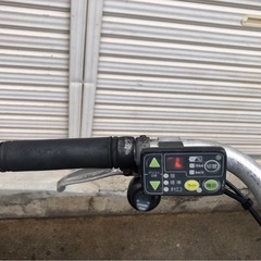 671  ブリヂストン新機種電動アシスト自転車ハイディ2.26 インチカーキアルミボディーの画像