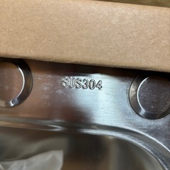 新品壁掛け式流し台 キッチンシンクの画像