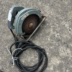 電気かんな　丸のこの画像
