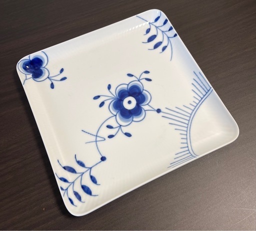 ロイヤルコペンハーゲン　スクエアディッシュ 角皿 美品 食器 デンマーク