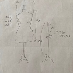 【取引中】トルソー・ボディ（洋裁、服飾）の画像