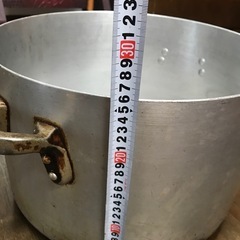 両手鍋　直径40cm スチールの画像