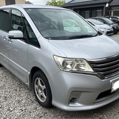 日産　セレナ　ハイウェイスターシルバー ミニバン スライド…