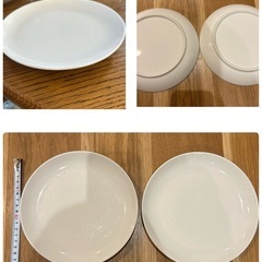 無印良品　皿　食器　4種×2枚 計8枚セットの画像