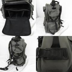 ETSUMI エツミ  大容量カメラリュック　カーキ E-928 【コンプオフ金沢野々市店】の画像