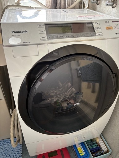 お取引中‼️本日16時までに引取りご連絡下さい❗️無い場合は処分します❗️2014年式パナソニックNA-VX7500Lドラム式乾燥付洗濯機、10kg