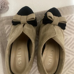 【スエード パンプス】Ｓサイズ　22.5センチの画像