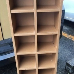 無印良品　パルプボードボックス　棚