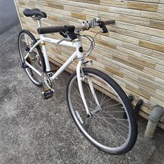 中古自転車 7段変速 445MM クロスバイク軽整備済み 防犯登録対応 町田市 相模原市 MM753の画像