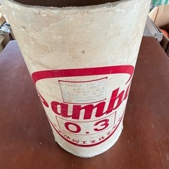 サンボ sambo 昭和レトロ 丸い箱 筒 