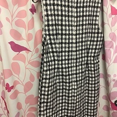 未使用チェックワンピース　S〜Mの画像