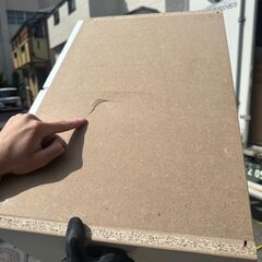 新品未使用品 60cm幅 カップボード 食器棚 キッチンボード 収納棚 フリーラック レンジ台の画像