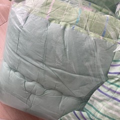 布団　　掛け布団150✖️200敷き布団マクラの画像