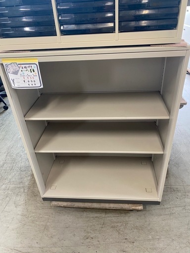 天板付きオープン書庫