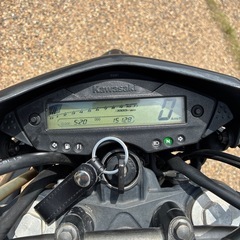 カワサキ　Dトラッカー125 バイク　実動車の画像