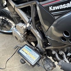 カワサキ　Dトラッカー125 バイク　実動車の画像