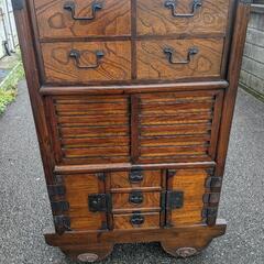 時代家具　時代箪笥　車箪笥 薬箪笥 和箪笥 アンティーク