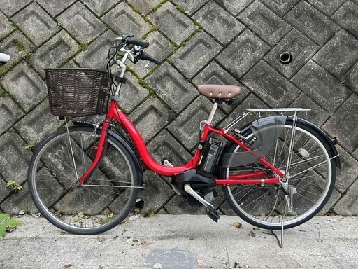 ヤマハ電動自転車　バッテリー12.3ah