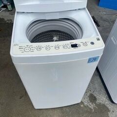 NO B291 ★格安特価★福岡市内配送設置無料★ 全自動洗濯機 ホワイト BW-45A-W [洗濯4.5kg /乾燥機能無 /上開き] 2021年の画像