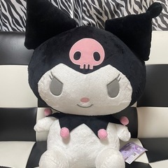 タグ付きbig♡クロミちゃんぬいぐるみ