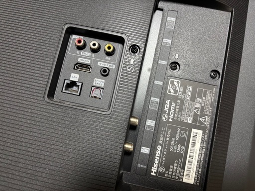 Hisense 50E6800 50V型4Kチューナー内蔵 液晶テレビ①
