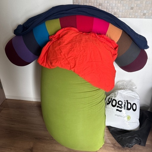 Yogiboセット(予備カバー,補充ビーズ)