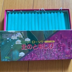 ローソク二箱セットの画像