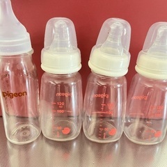 ピジョン 哺乳瓶 美品 4本