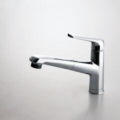 新品未使用 Panasonic パナソニック 混合水栓ハンドシャワー 04FPSNAZ クロームメッキ・回転式・寒冷対応・台付シングルの画像