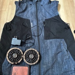 18V 空調服 L WindCore作業着 ワークマン　ファン ...
