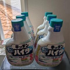 キッチン泡ハイター　詰め替え　新品６本の画像