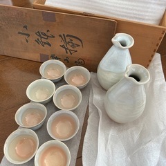 【美品】徳利･おちょこ 木箱セットの画像