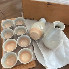 【美品】徳利･おちょこ 木箱セットの画像