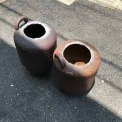 壺　ガーデニング　骨董