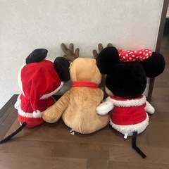 ミッキーミニー　ぬいぐるみ　の画像