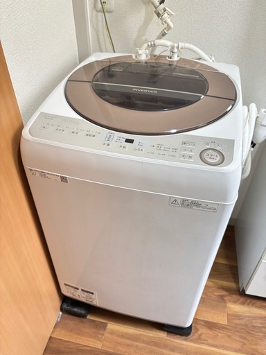 訂正→2018年製　１０キロ　SHARP シャープ　洗濯機