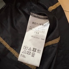 《美品》長袖キッズウインドブレーカー130 の画像