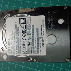 【SATA2.5インチ】ハードディスク500GB