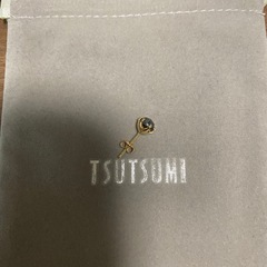 K18天然ブラックダイヤ１ct 一粒ピアスの画像