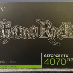 【Palit】RTX4070ti Super GameRock 