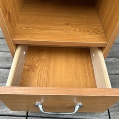 子ども用ラック引き出し付きの画像