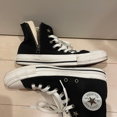 converse スタッズ付きスニーカー 約25センチの画像