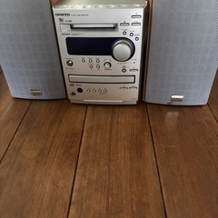 ONKYOのCD.MDデッキ　