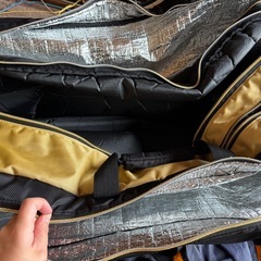 バドミントン、テニストーナメントバックの画像